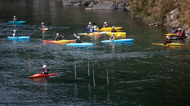 リバーパーク犬飼カヌー競技